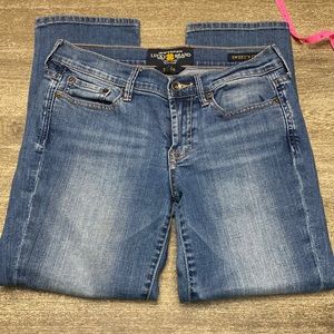 Lucky brand sweet’N Crop jeans